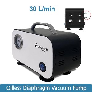 오일리스 다이어프램 진공 펌프 30L/min, Oilless Diaphragm Vacuum Pump