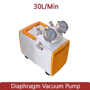 유기용매용 오일리스 다이어프램 진공 펌프 30L/min, Anti-Corrosive Vacuum/Pressure Oilless Diaphragm Pump